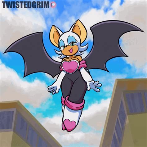 Rouge and her Expanding breast